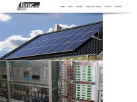 tenic.ch Webseite Vorschau