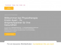 physiopraxis-auert.de Webseite Vorschau