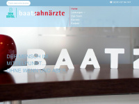 gemeinschaftspraxis-baatz.com Webseite Vorschau