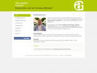alexander-gasser.com Webseite Vorschau