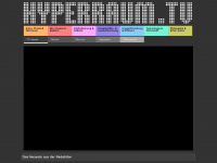 hyperraum.tv Webseite Vorschau