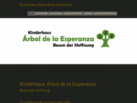 arbol-de-la-esperanza.de Webseite Vorschau