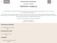posthotelvalbella.ch Webseite Vorschau