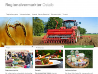 regionalvermarkter-ostalb.de Webseite Vorschau