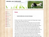 labrador-lindenmahd.de Webseite Vorschau