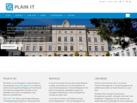 plain-it.ch Webseite Vorschau