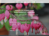 blumenwerkstatt.ch Webseite Vorschau