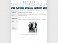 grafarch.ch Webseite Vorschau