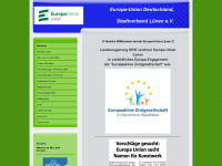 europa-union-luenen.de Webseite Vorschau