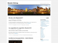 banaterzeitungonline.wordpress.com Webseite Vorschau