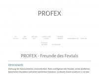 fextal.ch Webseite Vorschau