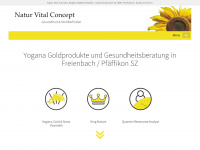 natur-vital-concept.ch Webseite Vorschau