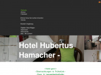 hotel-hubertus-hamacher.de Webseite Vorschau