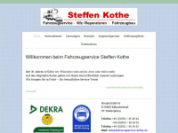 fahrzeugservice-kothe.de Webseite Vorschau