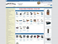 surplussales.com Webseite Vorschau