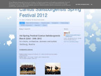 cantusspringfestival.blogspot.com Webseite Vorschau