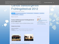 cantusfruehlingsfestival.blogspot.com Webseite Vorschau