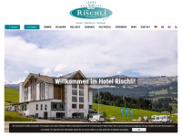 hotel-rischli.ch Webseite Vorschau