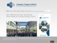 campus-camp-lintfort.de Webseite Vorschau