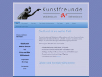 kunstfreunde-waldenbuch.de Webseite Vorschau