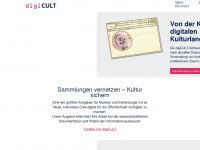 digicult-verbund.de Webseite Vorschau