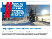 finnenloipe.ch Webseite Vorschau
