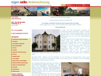 ruegen-sellin-ferienwohnungen.de Webseite Vorschau