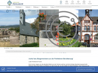pohlheim.de Webseite Vorschau