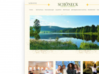schoeneckerhof.at Webseite Vorschau