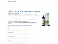 cellin-shop.at Webseite Vorschau