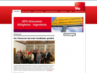 spd-billigheim-ingenheim.de Webseite Vorschau