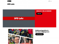 spd-lohr.de Webseite Vorschau
