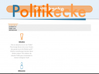 politikecke.de Webseite Vorschau