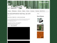 discorporate-records.com Webseite Vorschau