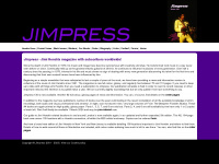 jimpress.co.uk Webseite Vorschau
