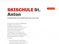 skistanton.com Webseite Vorschau