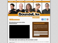 soundslikeus.de Webseite Vorschau