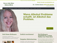 alkoholtherapie.net Webseite Vorschau