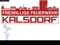 feuerwehr-kalsdorf.at Webseite Vorschau