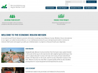 wirtschaftsregion-meissen.de Webseite Vorschau
