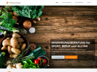 nutrition-and-sport.de Webseite Vorschau