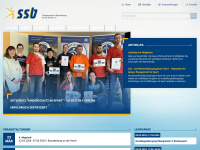 ssb-brandenburg.de Webseite Vorschau