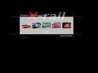 x-rail.ch Webseite Vorschau
