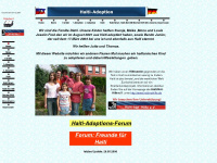 haiti-adoption.de Webseite Vorschau