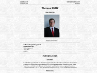 tkurz.net Webseite Vorschau
