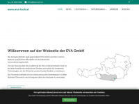 eva-tech.at Webseite Vorschau