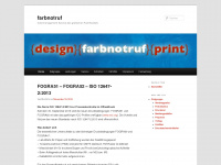 farbnotruf.de Webseite Vorschau