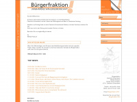 buergerfraktion-ohz.de Webseite Vorschau