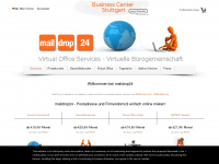 maildrop24.com Webseite Vorschau