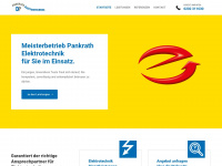 elektro-pankrath.de Webseite Vorschau
